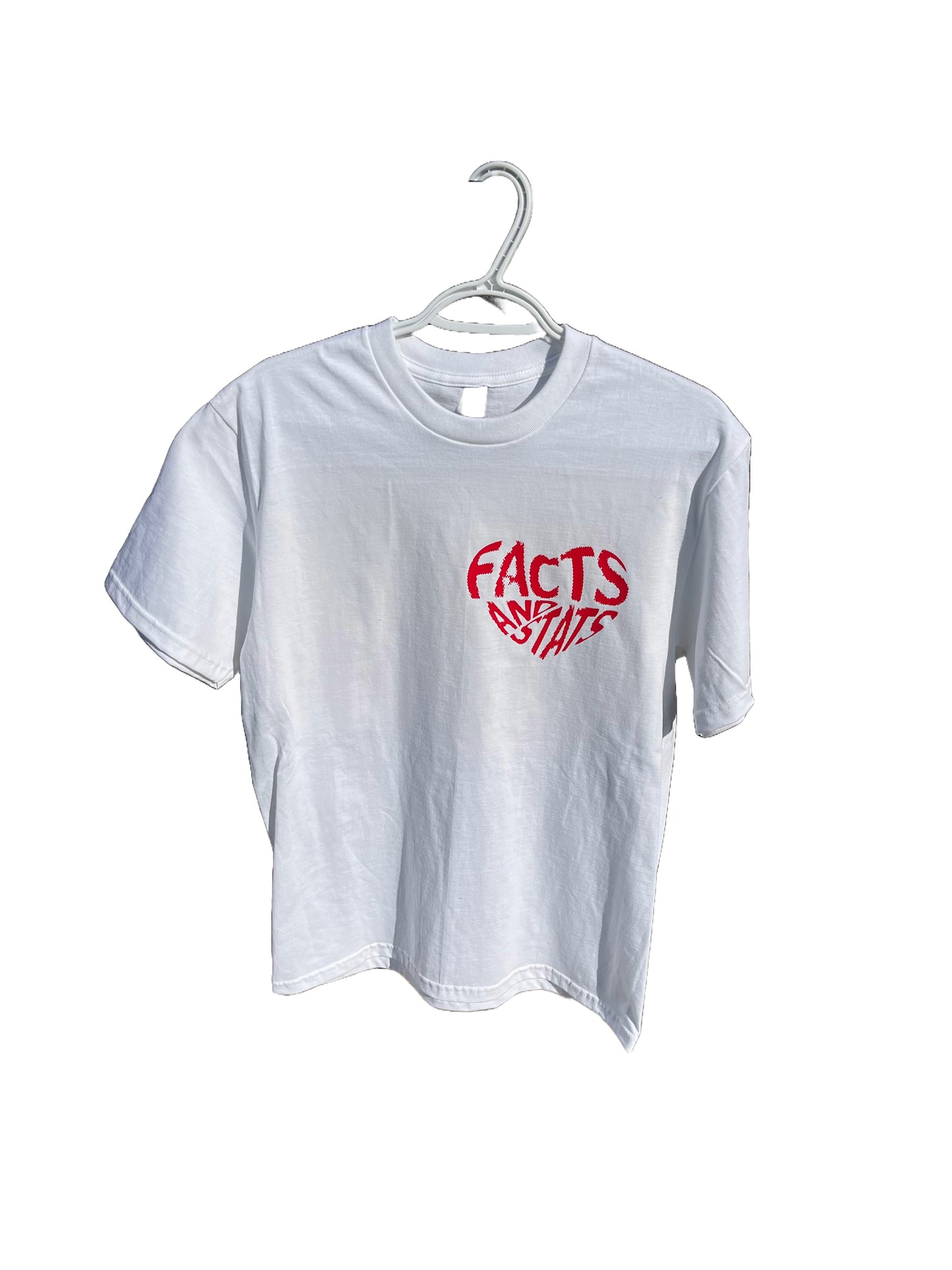 Love Facts And Stats White Shirt