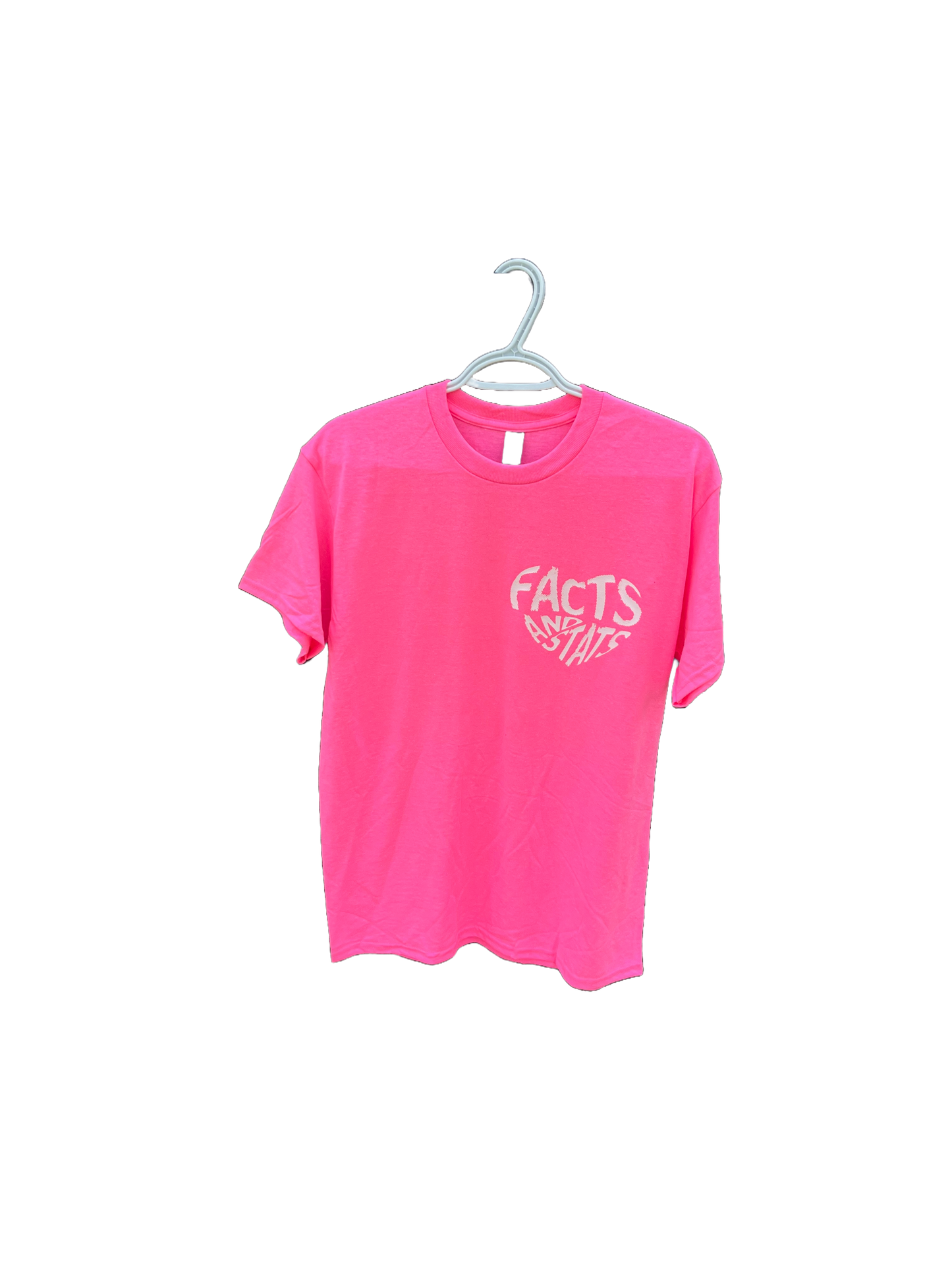 Love Facts And Stats Safety Pink Shirt