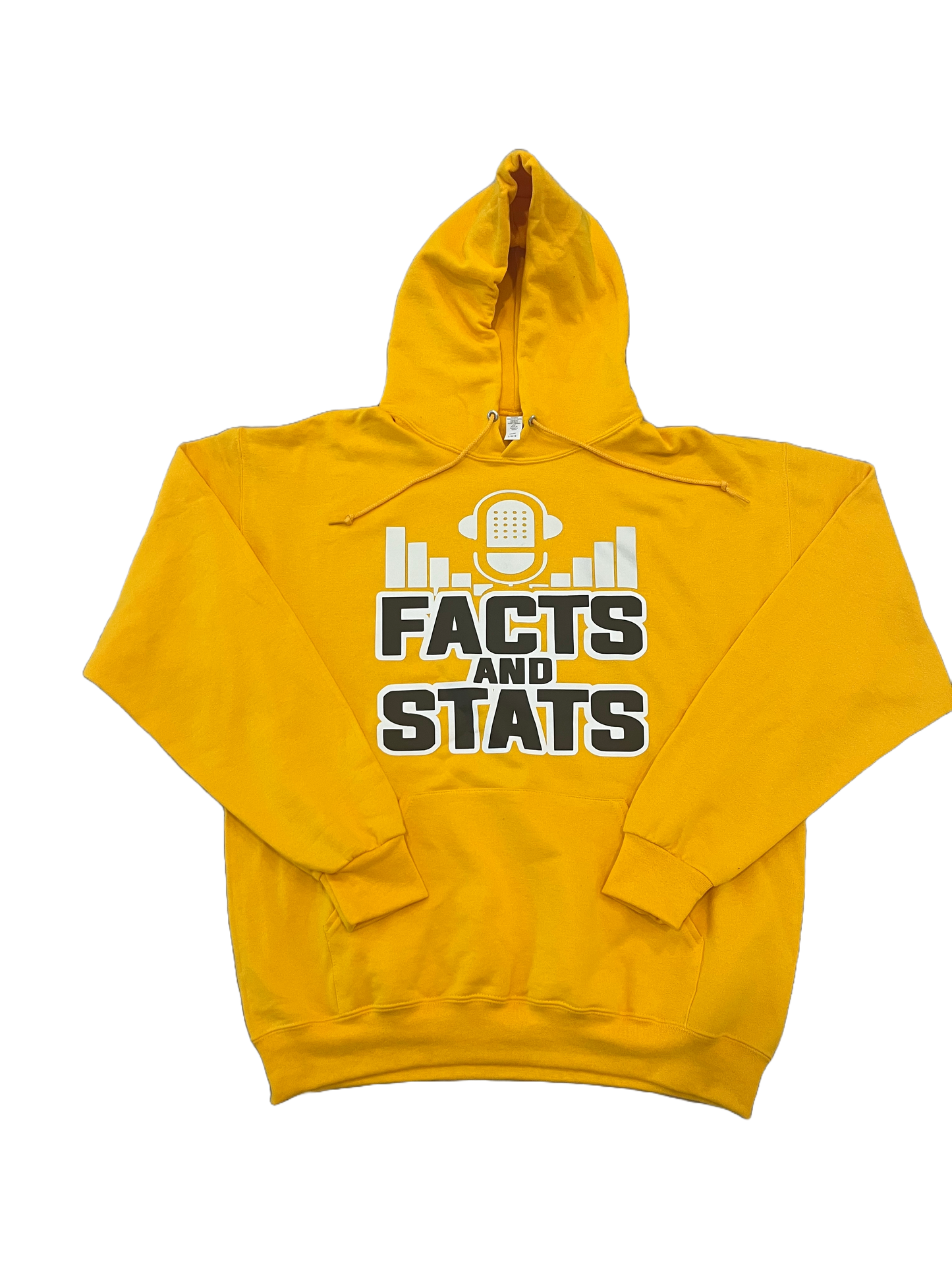 Facts And Stats Gold Hoodie