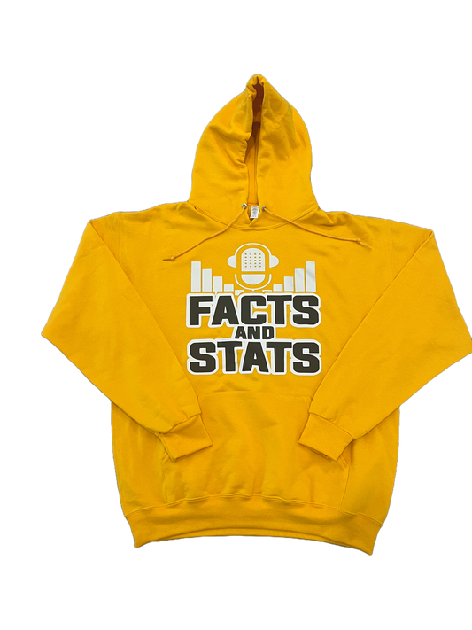 Facts And Stats Gold Hoodie