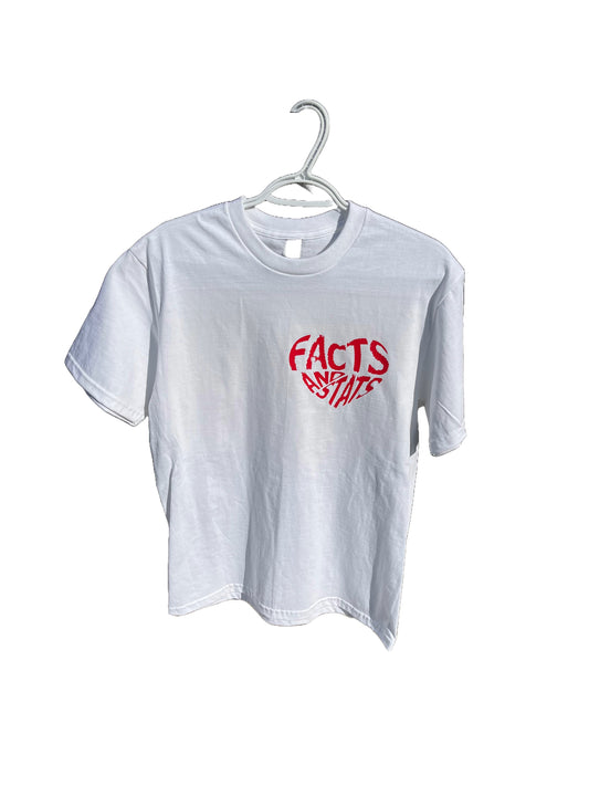 Love Facts And Stats White Shirt